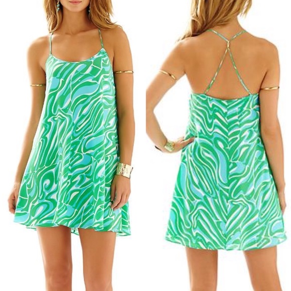 Lilly Pulitzer Dresses & Skirts - Lilly Pulitzer Maisy silk slip dress